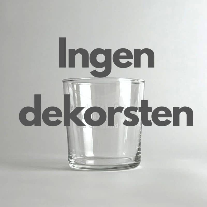 Ingen dekorsten